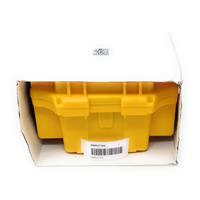 7" X 5-1/2" X 5" Yellow Hard Plastic Watch Box. WW03716N